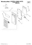 Diagram for 01 - Control Panel Parts