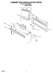 Diagram for 06 - Cabinet And Installation Parts