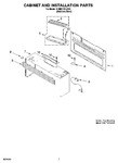 Diagram for 06 - Cabinet And Installation Parts