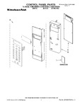 Diagram for 01 - Control Panel Parts