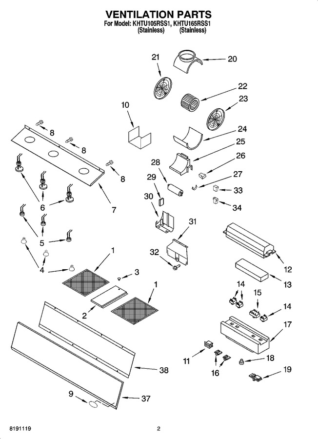 Diagram for KHTU165RSS1