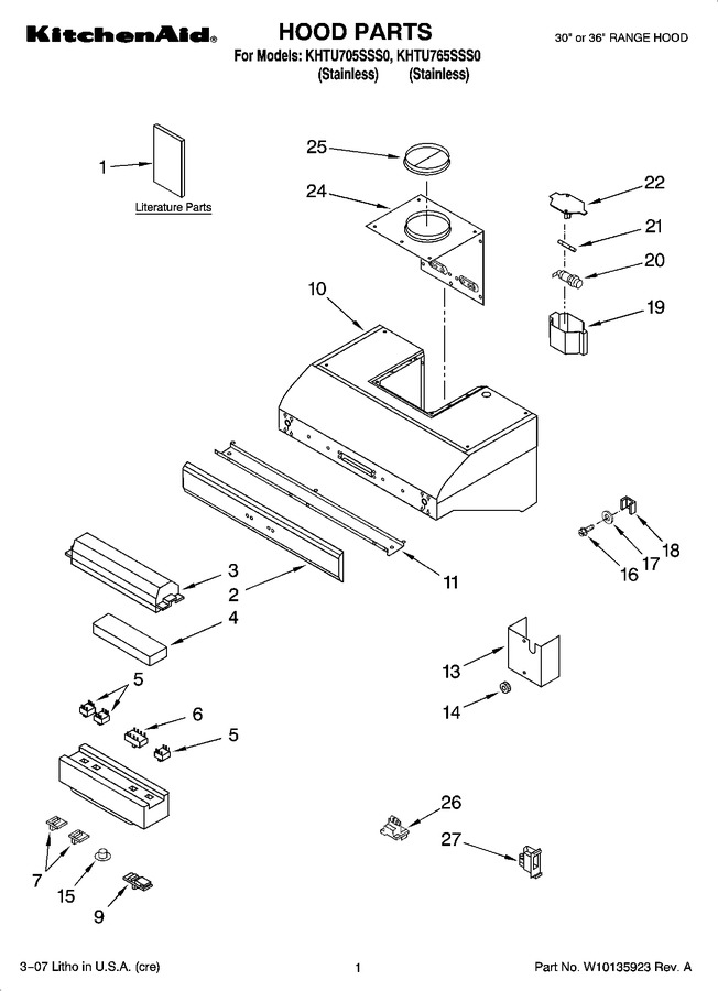 Diagram for KHTU705SSS0