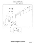 Diagram for 03 - Spout Unit Parts