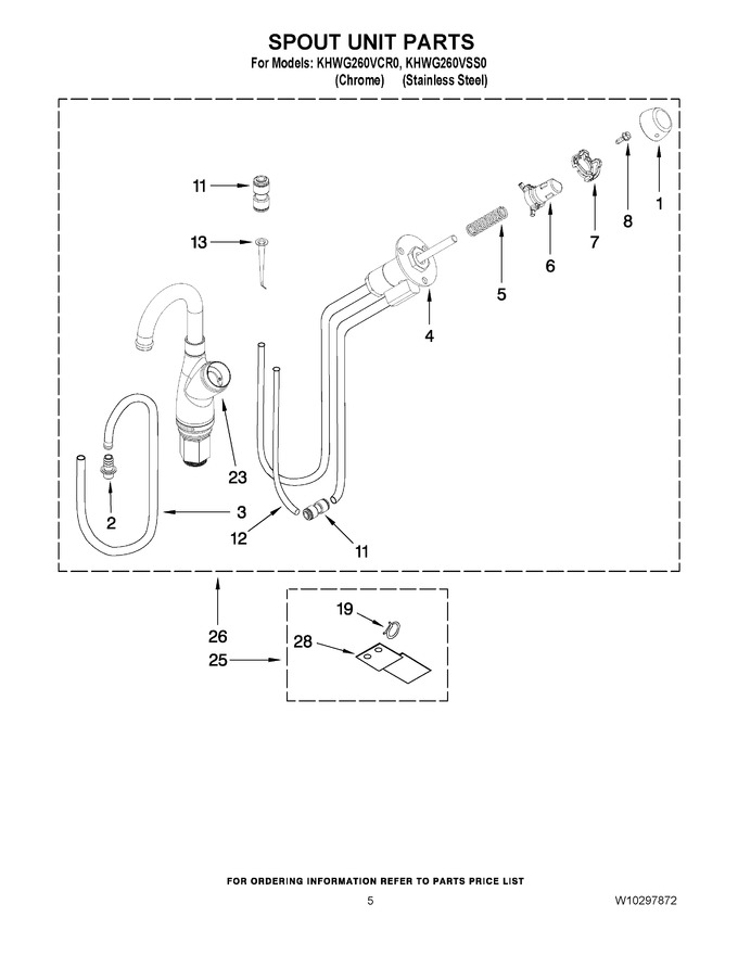 Diagram for KHWG260VCR0
