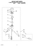 Diagram for 03 - Spout Unit Parts