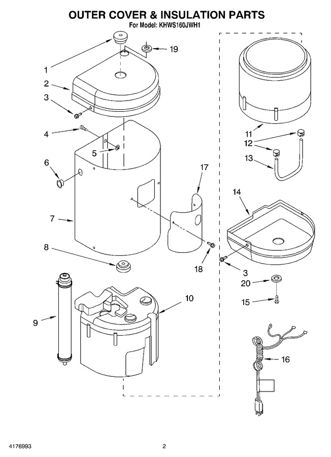 Diagram for KHWS160JWH1