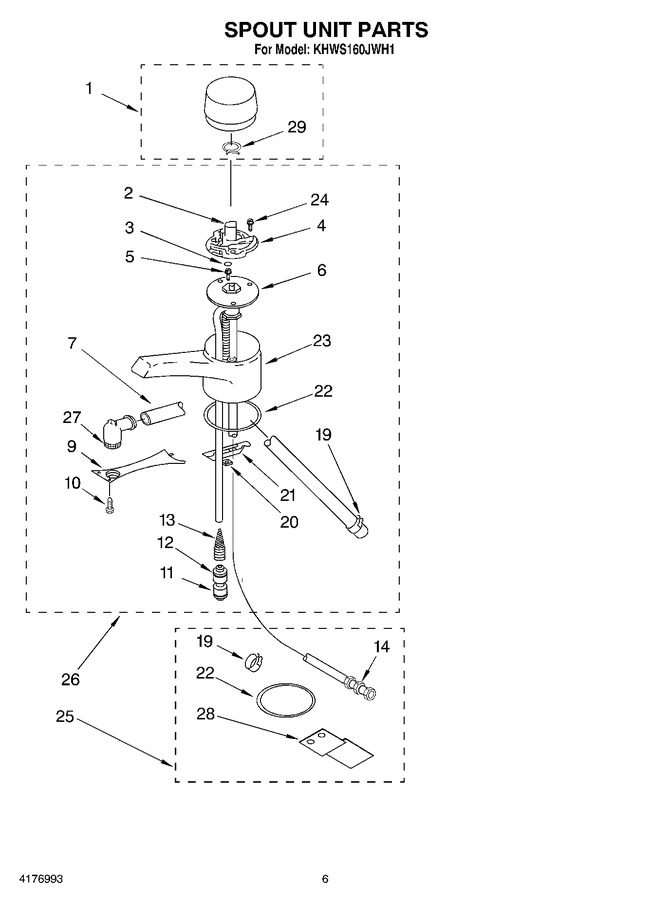 Diagram for KHWS160JWH1