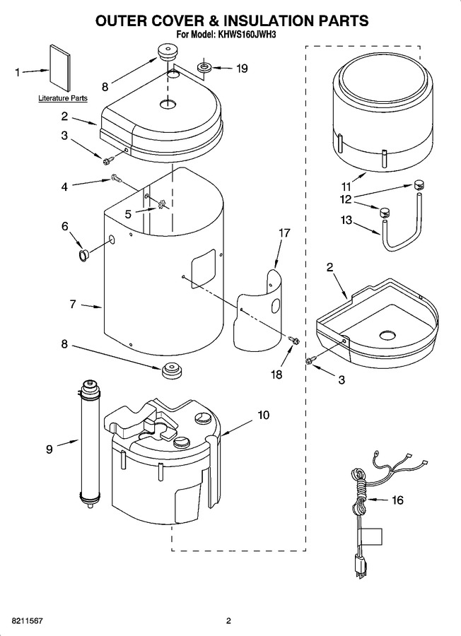 Diagram for KHWS160JWH3