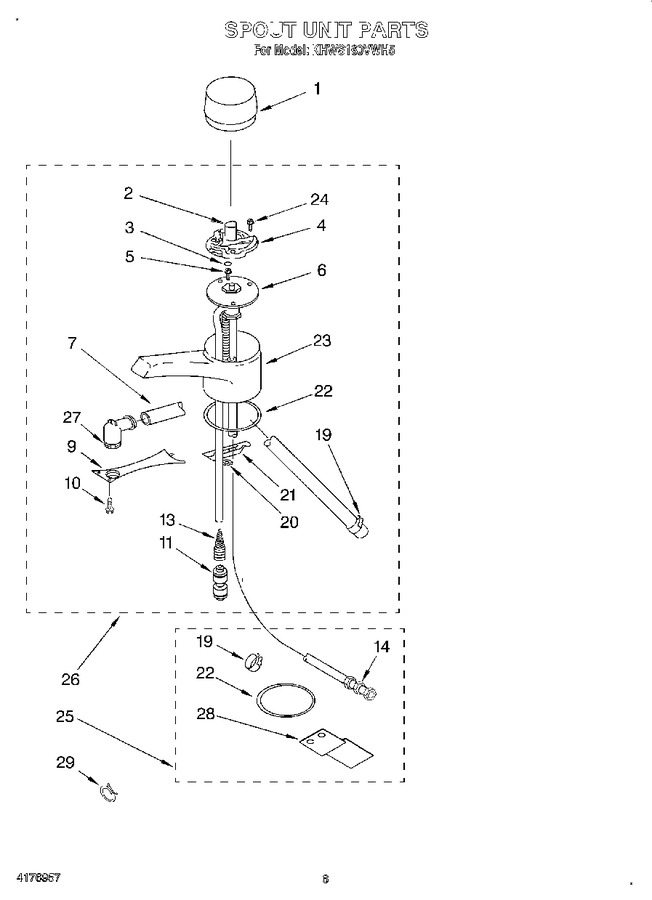 Diagram for KHWS160VBT5
