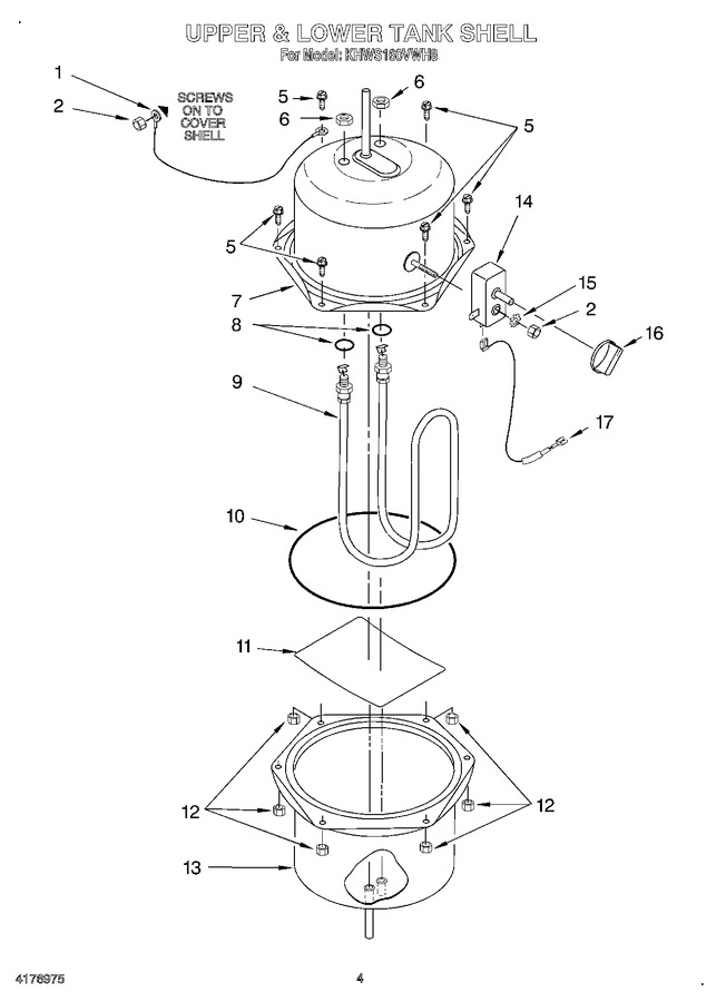 Diagram for KHWS160VWH8