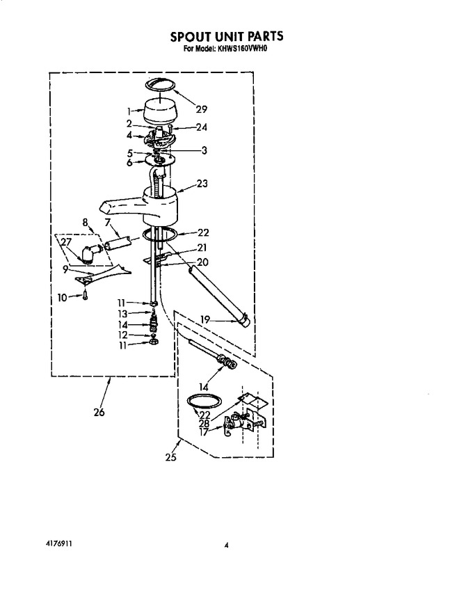 Diagram for KHWS160VWH0