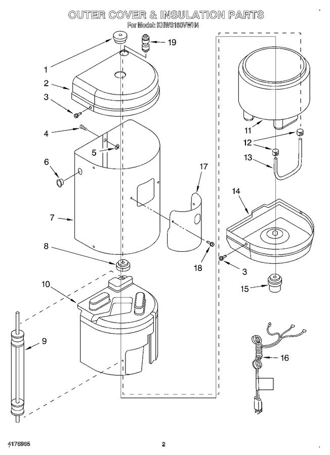 Diagram for KHWS160VWH4