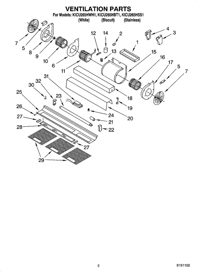 Diagram for KICU265HWH1