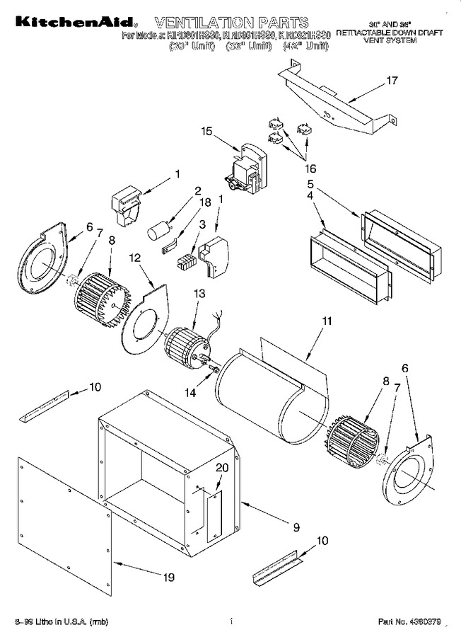 Diagram for KIRD861HSS0
