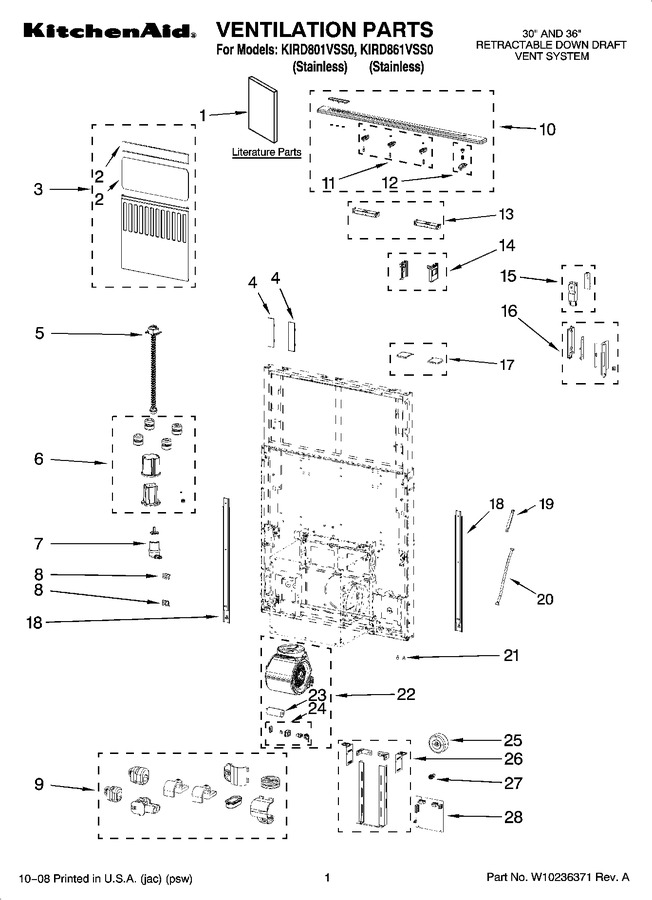 Diagram for KIRD861VSS0