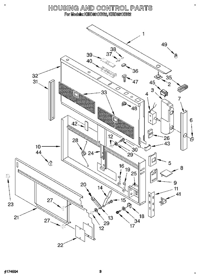 Diagram for KIRD801XSS2