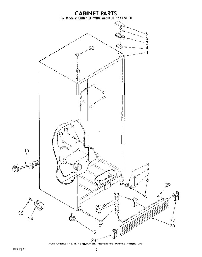 Diagram for KLRF15XTWH00