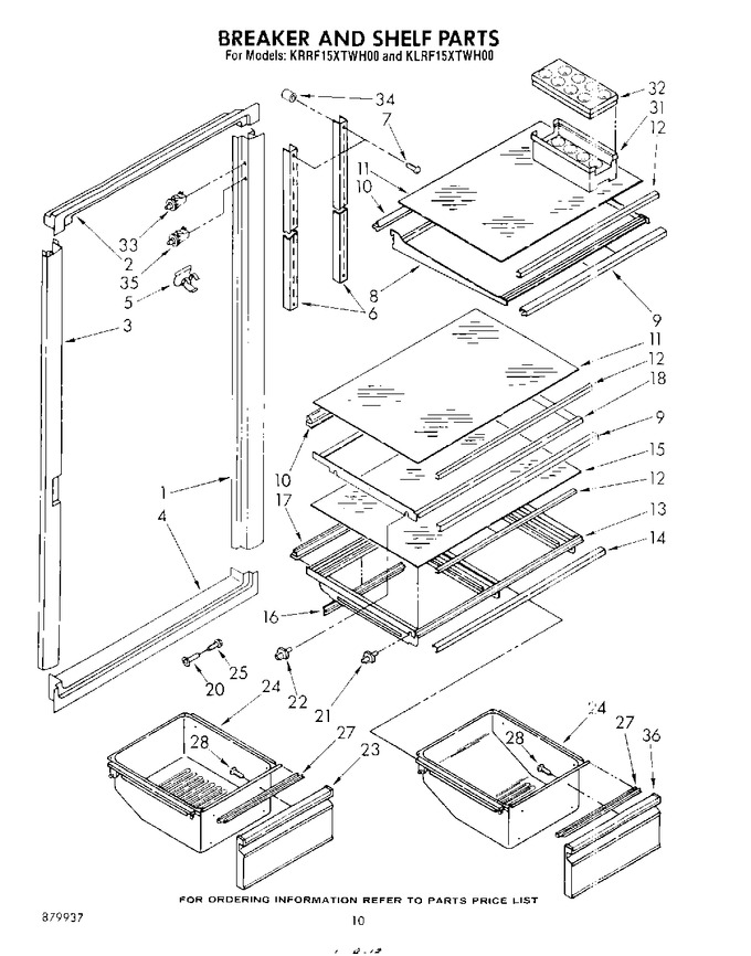 Diagram for KLRF15XTAL00