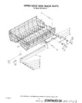 Diagram for 11 - Upper Rack And Track