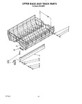 Diagram for 11 - Upper Rack And Track