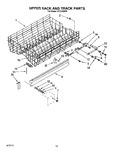 Diagram for 11 - Upper Rack And Track