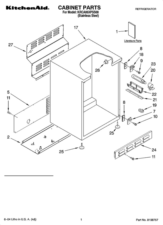 Diagram for KRCA06XPSS00