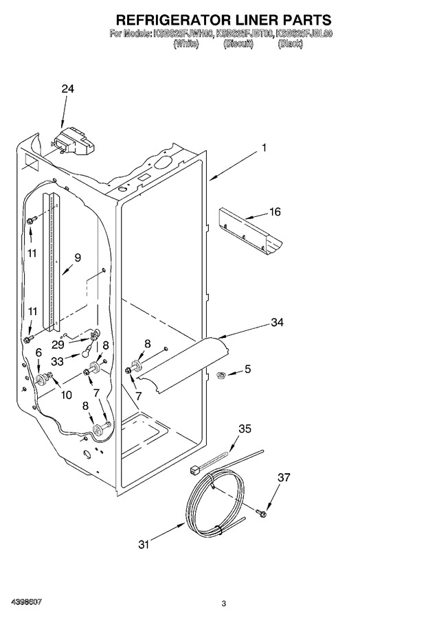 Diagram for KSBS25FJBL00