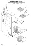 Diagram for 04 - Freezer Liner