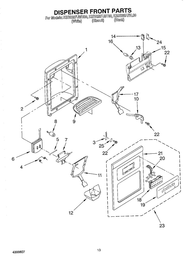 Diagram for KSBS25FJBL00