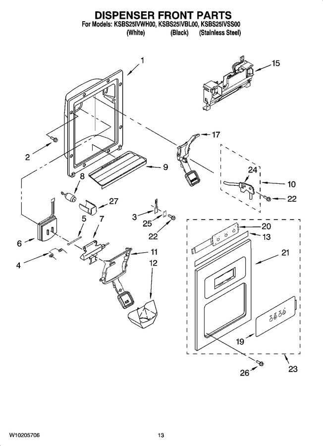 Diagram for KSBS25IVBL00
