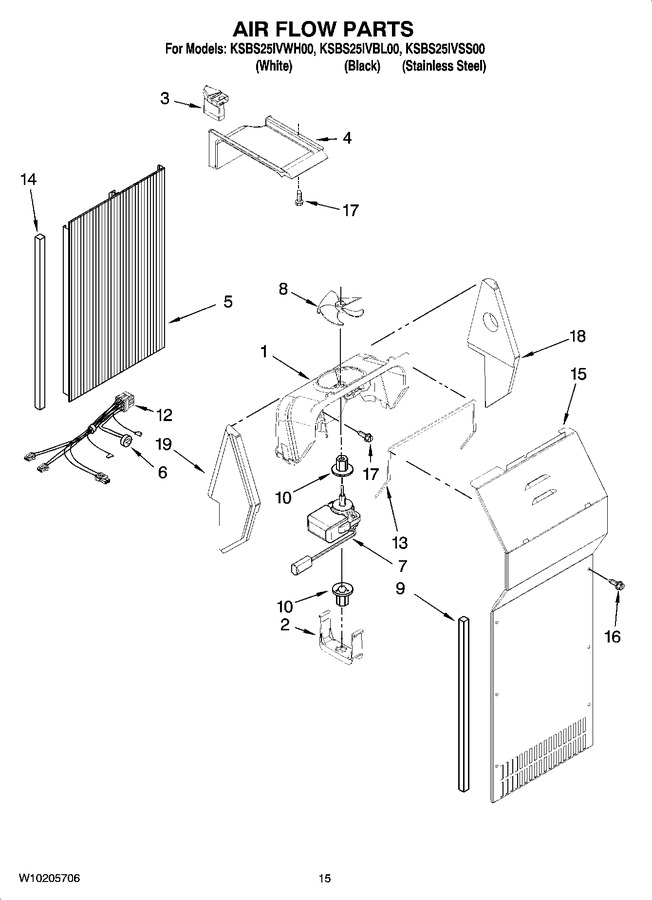 Diagram for KSBS25IVWH00