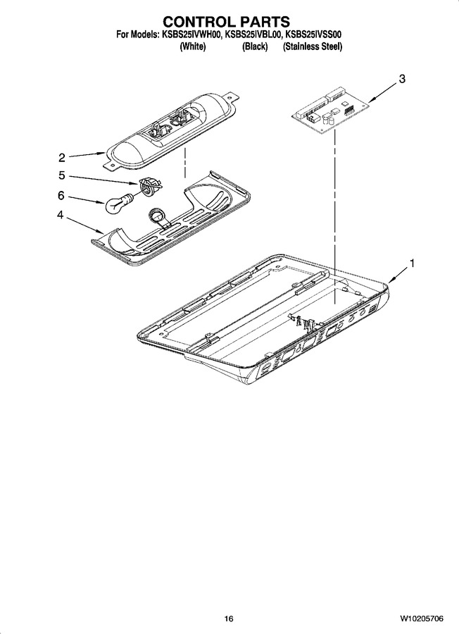 Diagram for KSBS25IVWH00