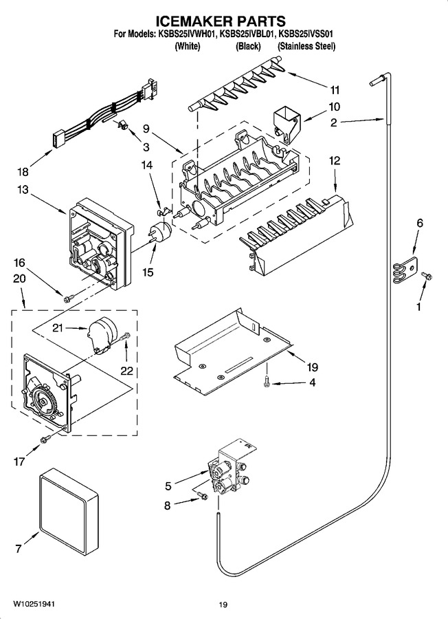Diagram for KSBS25IVWH01