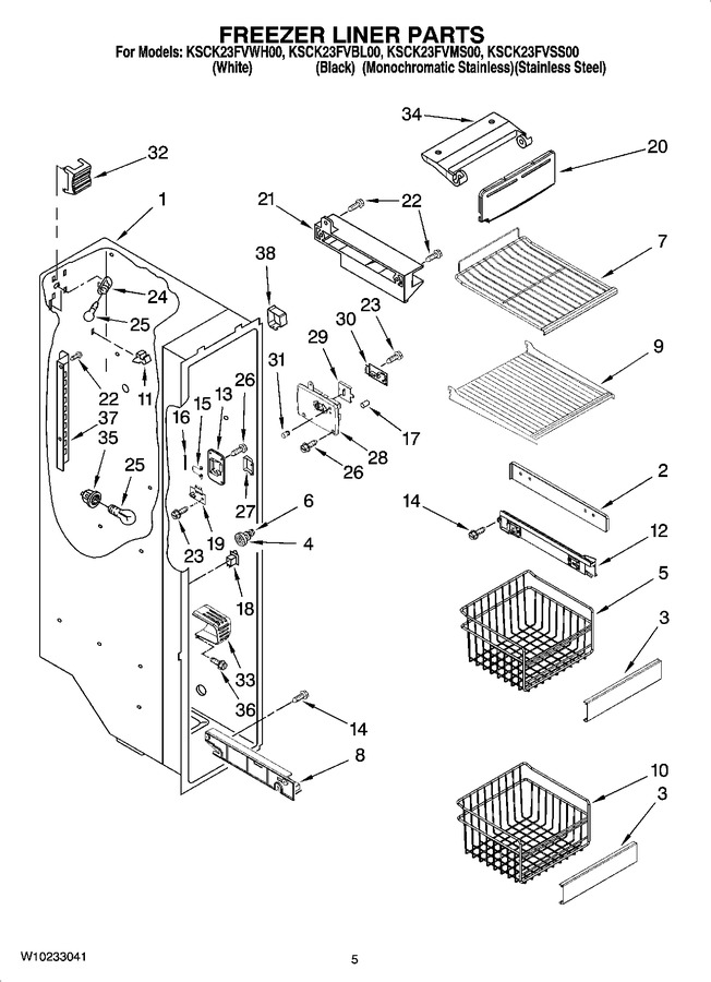 Diagram for KSCK23FVWH00