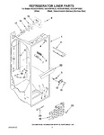 Diagram for 02 - Refrigerator Liner Parts