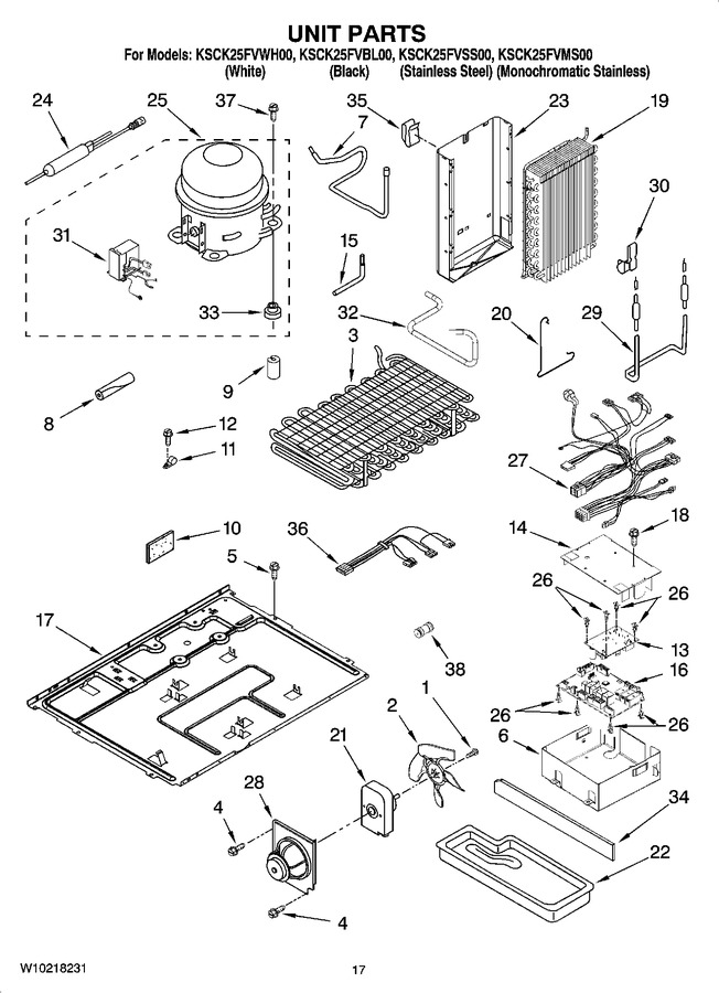 Diagram for KSCK25FVBL00