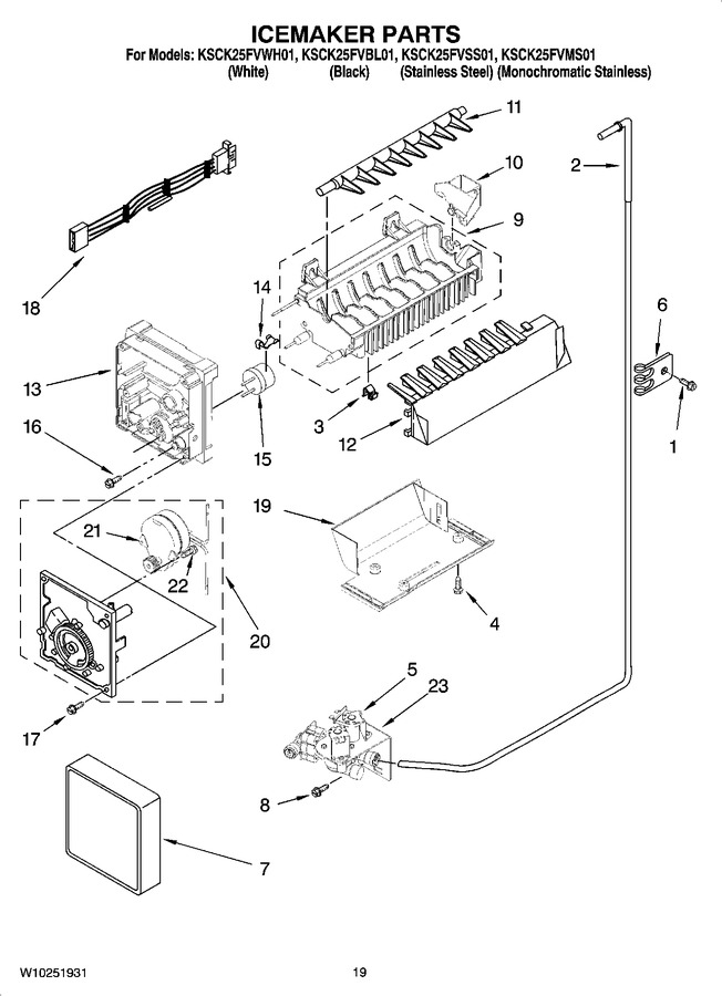 Diagram for KSCK25FVBL01