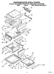 Diagram for 03 - Refrigerator Shelf Parts