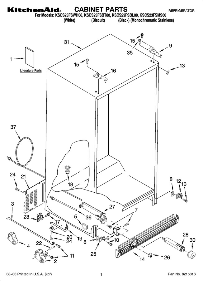 Diagram for KSCS23FSBL00