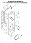 Diagram for 02 - Refrigerator Liner Parts