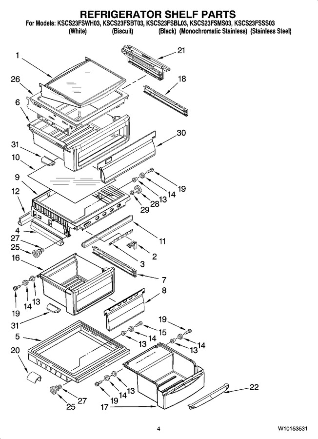 Diagram for KSCS23FSWH03