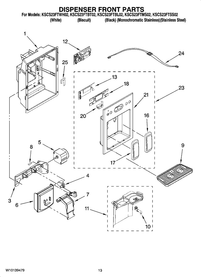 Diagram for KSCS23FTBL02