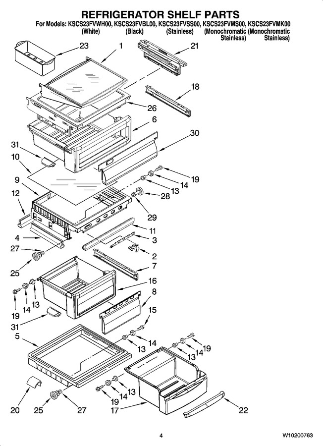 Diagram for KSCS23FVMS00