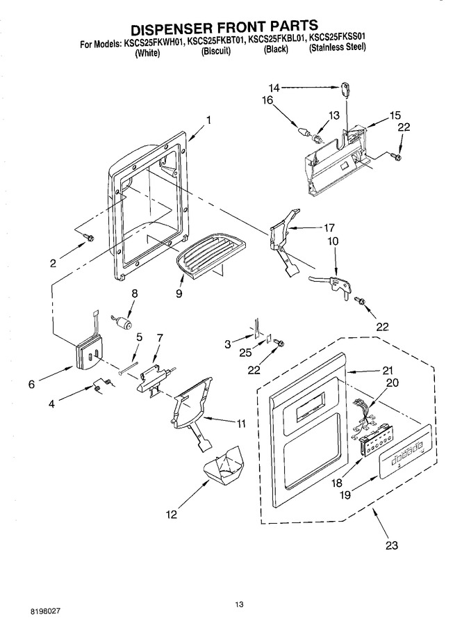 Diagram for KSCS25FKBL01