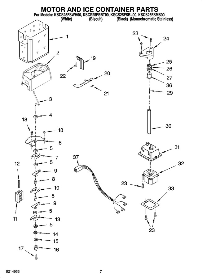 Diagram for KSCS25FSBT00