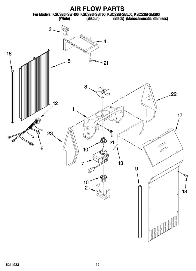 Diagram for KSCS25FSMS00