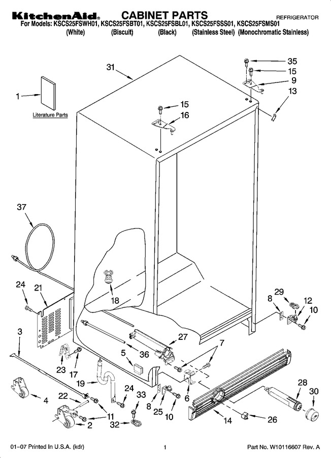 Diagram for KSCS25FSMS01