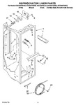 Diagram for 02 - Refrigerator Liner Parts