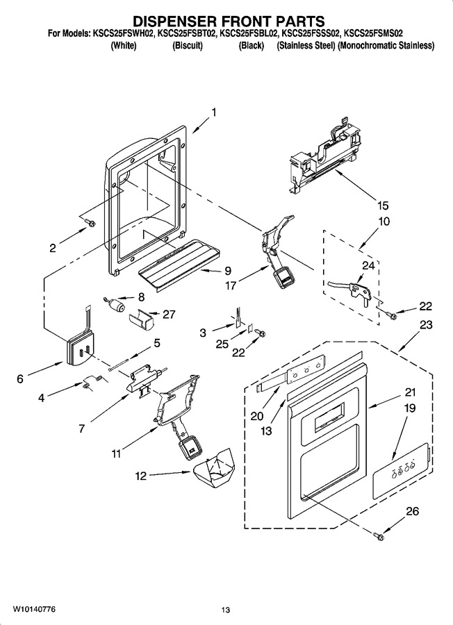 Diagram for KSCS25FSMS02