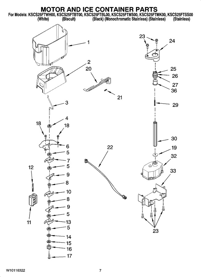 Diagram for KSCS25FTSS00